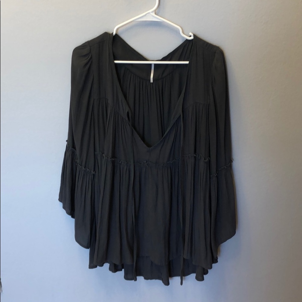 Free People long sleeve loose top